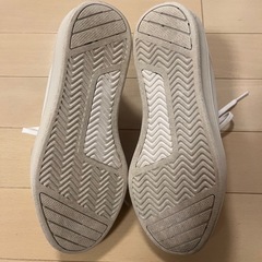 【美品】moonstar スニーカー 白　22.5cmEE 雨の日にオススメ⭐︎の画像