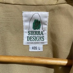 【美品】シェラデザイン　マウンテンパーカー　キッズLサイズの画像