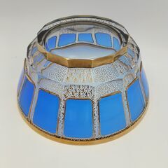 ボヘミアガラス　BOHEMIA　金彩の画像