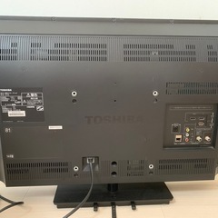 東芝　REGZA 液晶テレビ　2014年製の画像