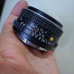 光学極上　SMC PENTAX-M 50mm F1.7　分解清掃済の画像