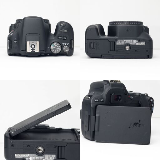 【全国送料無料】 Canon EOS Kiss X9✨Wi-Fi転送 カメラバッグ付 手振れ補正付き 高画質 ダブルレンズセット ズームセット✨ 届いたらすぐに使えます✨ キャノン