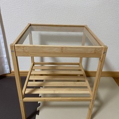 本日取りに来てくれる方のみ！‼️サイドテーブル　美品　の画像