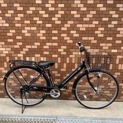 A13【大阪堺市/引取】中古シティサイクル/27インチ/ブラック A13【大阪堺市/引取】中古シティサイクル/27インチ/ブラック A13