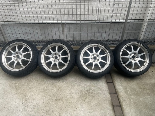 中古　TWS　鍛栄舎　17インチホイール　pcd114.3 5穴4本