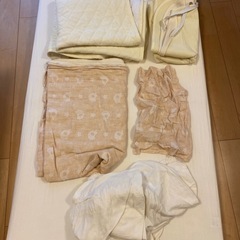un doudou  日本製 ベビー布団　セット オーガニックコットン の画像