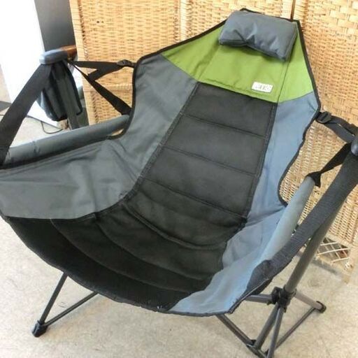 リオブランド スイングハンモックチェア 展示品 収納袋付き 耐荷重136kg アウトドア用 イス RIO アウトドアチェア 椅子 ハン