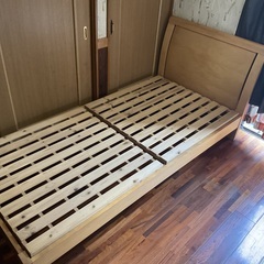 シングルベッドフレーム　シングルベッドマット