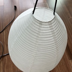 WXQイサム・ノグチ和美さび風ライスペーパーランプリビングルーム寝室北欧ポストモダンホテルベッドサイド装飾テーブルランプ (オフホワイト)の画像