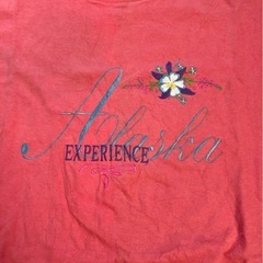 古着J. America XL コーラルピンク Tシャツ　XLの画像