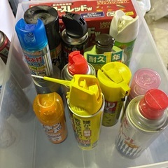 スプレー缶色々の画像