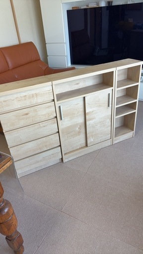 キッチン棚　　引き出し➕開き➕棚