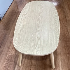 折りたたみセンターテーブル【町田市再生家具】0919の画像