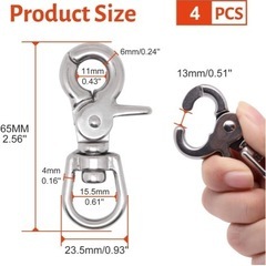 レバーナスカン　ステンレス　二重リングの画像