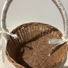 リングガール・ボーイ　リングピロー用バスケットの画像