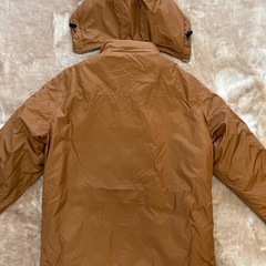 クロコダイル茶メンズダウンジャケット男性用コート紳士アウター防寒ジャケット防寒服ブラウン未使用製品タグ付きL CROCODILEの画像