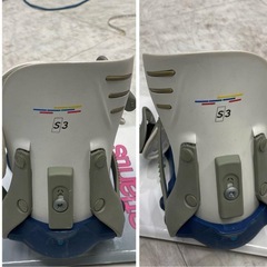 【ケース付】ATLANTIS スノーボード ビンディング セット 145cmの画像