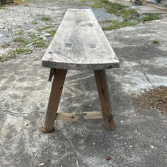 古いベンチ　古道具の画像
