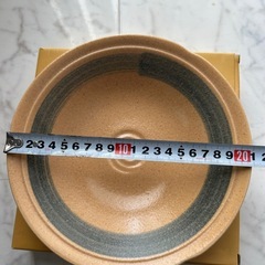 未使用　保管品　たち吉　履毛目盛鉢　の画像