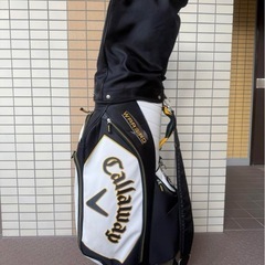 Callaway キャディバッグ カバー付き（ロストボール30個プレゼント）の画像