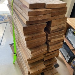 1枚200円　歩み板　杉板　木材　資材 材料　DIY　約80×20.5×3.4cm　の画像