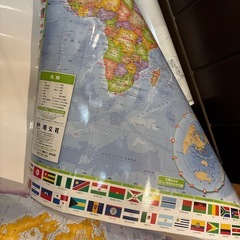 世界地図、日本地図の画像