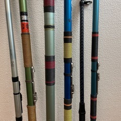 釣竿6本　振り出しの画像