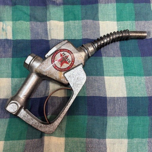 新品未使用ヴィンテージガスポンプ ノズル TEXACO PETROEUM