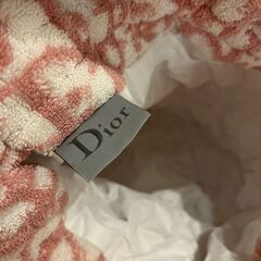 Dior 巾着バッグ パイル地の画像