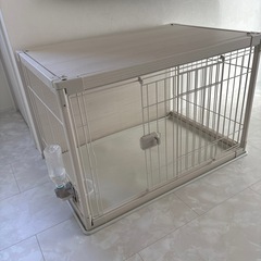ご購入者様が決まりました。ペットケージ　オフホワイトの画像