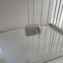 ご購入者様が決まりました。ペットケージ　オフホワイトの画像