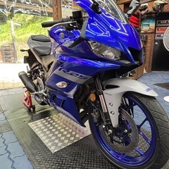 R 25 ヤマハYZF -R25 RG43J 2021年式　まるで新車　自賠責2年　配送&登録代行可能！の画像