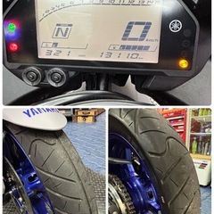 R 25 ヤマハYZF -R25 RG43J 2021年式　まるで新車　自賠責2年　配送&登録代行可能！の画像