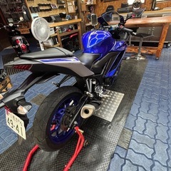 R 25 ヤマハYZF -R25 RG43J 2021年式　まるで新車　自賠責2年　配送&登録代行可能！の画像