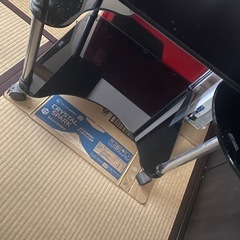 パソコンデスク　ガラス製の画像