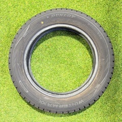 155/65R14 75Q 交換工賃込み　ダンロップ　スタッドレスタイヤ　4本　軽自動車用の画像