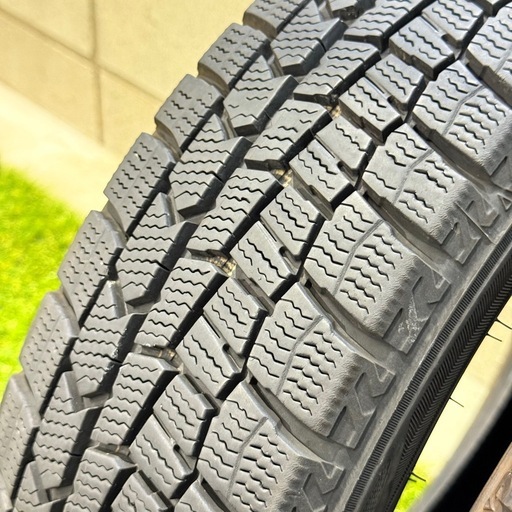 155/65R14 75Q 交換工賃込み　ダンロップ　スタッドレスタイヤ　4本　軽自動車用