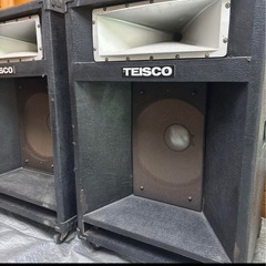 【ジャンク】TEISCO ダブルキャビネットスピーカーの画像