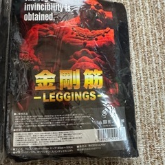 金剛筋シャツ 長袖　ブラックM＆レギンス2点セットの画像