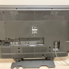 シャープ42インチテレビの画像