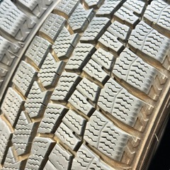 155/65R14 75Q 交換工賃込み　ダンロップ　スタッドレスタイヤ　4本　軽自動車用の画像