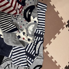 【子供服】長袖ロンパース　サイズ80の画像