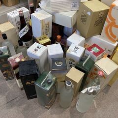 （商談中）
焼酎40本弱＆長期間放置日本酒大量の画像