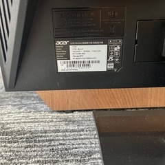 acer モニター配線付　稼働品の画像