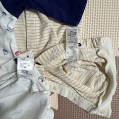 【子供服】薄手の長袖ロンパース　サイズ70 無印良品　の画像