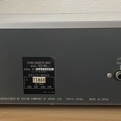 ステレオカセットデッキ KD-V4の画像