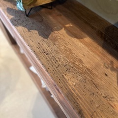 ✨美品✨天然木コンソールテーブル の画像