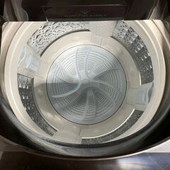 東芝 TOSHIBA 洗濯機10kg 乾燥機能無し ZABOON ウルトラファインバブル洗浄W搭載 AW-BK10SD8-T 2020年製 中古家電 店頭引取歓迎 R10067の画像