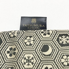 龍村美術織物 JALビジネスクラス アメニティポーチ 金の画像