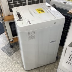 0919A　SHARP 4.5kg全自動洗濯機　2018年製 の画像
